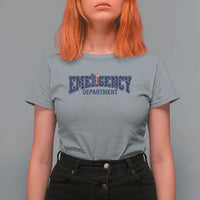 Patriotic ER Nurse Gift T Shirt For Women America 250th Anniversary