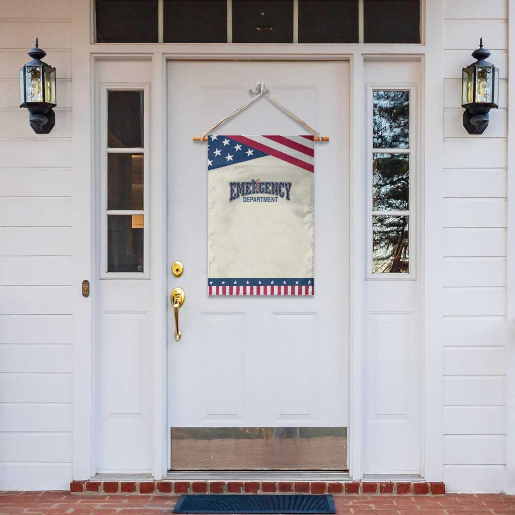 ER Nurse Gift Patriotic Garden Flag America 250th Anniversary