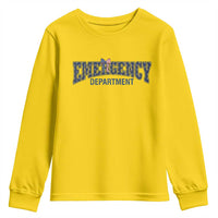 Patriotic ER Nurse Gift Youth Sweatshirt America 250th Anniversary
