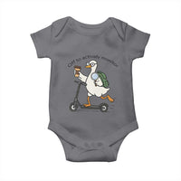 Funny Silly Goose Proctor Baby Onesie Off to Actively Monitor Teacher Testing Day