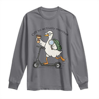 Funny Silly Goose Proctor Long Sleeve Shirt Off to Actively Monitor Teacher Testing Day
