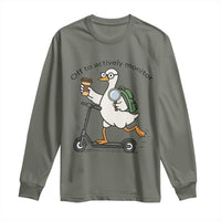 Funny Silly Goose Proctor Long Sleeve Shirt Off to Actively Monitor Teacher Testing Day