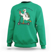 Funny Silly Goose Proctor Sweatshirt Off to Actively Monitor Teacher Testing Day