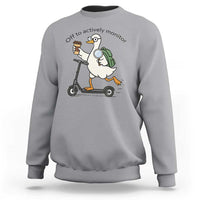 Funny Silly Goose Proctor Sweatshirt Off to Actively Monitor Teacher Testing Day