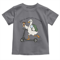 Funny Silly Goose Proctor Toddler T Shirt Off to Actively Monitor Teacher Testing Day