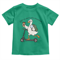 Funny Silly Goose Proctor Toddler T Shirt Off to Actively Monitor Teacher Testing Day