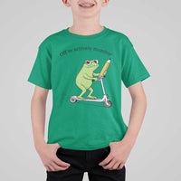 Funny Frog Teacher Testing Test Day T Shirt For Kid Off To Actively Monitor