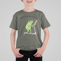Funny Frog Teacher Testing Test Day T Shirt For Kid Off To Actively Monitor
