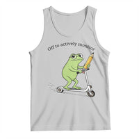 Funny Frog Teacher Testing Test Day Tank Top Off To Actively Monitor