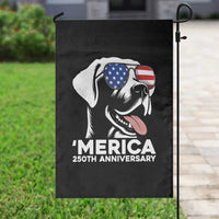 Merica Labrador Retriever Lover Garden Flag 250th Anniversary Gift