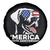 Merica Labrador Retriever Lover Spare Tire Cover 250th Anniversary Gift