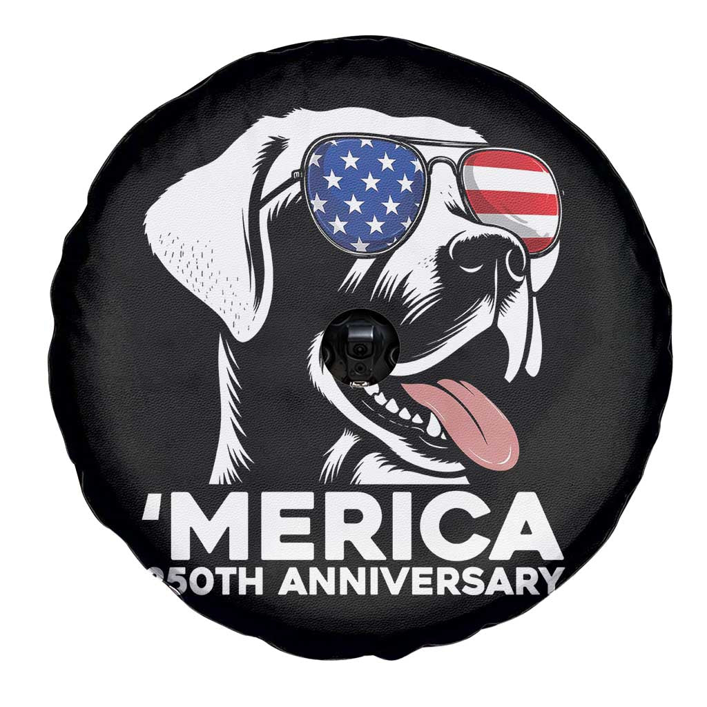 Merica Labrador Retriever Lover Spare Tire Cover 250th Anniversary Gift
