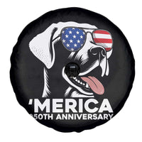 Merica Labrador Retriever Lover Spare Tire Cover 250th Anniversary Gift