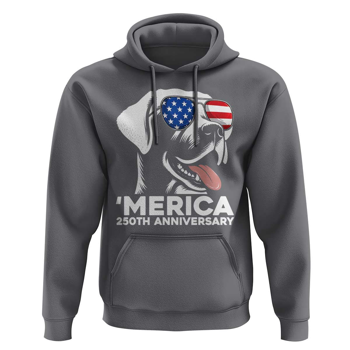 Merica Labrador Retriever Lover Hoodie 250th Anniversary Gift