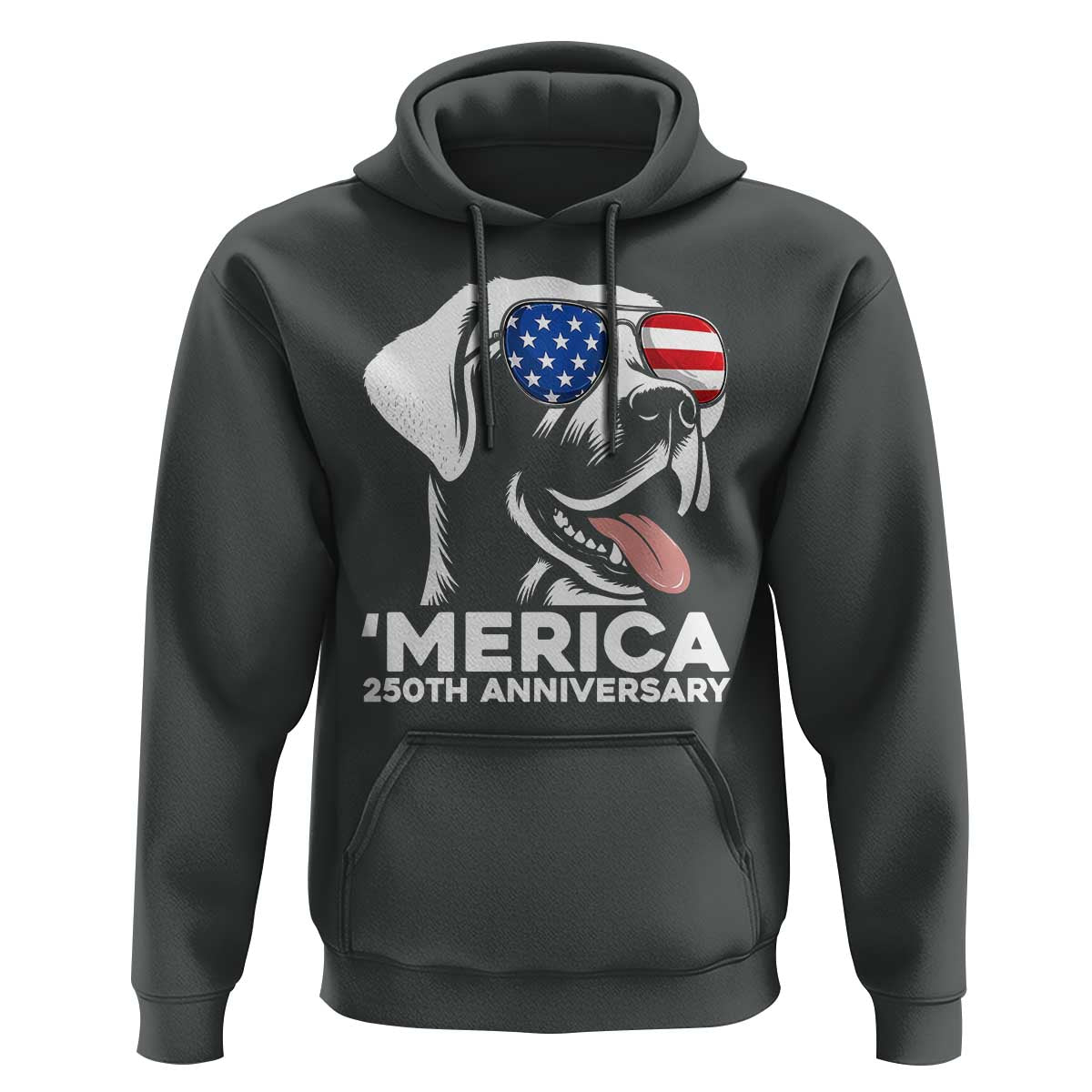 Merica Labrador Retriever Lover Hoodie 250th Anniversary Gift