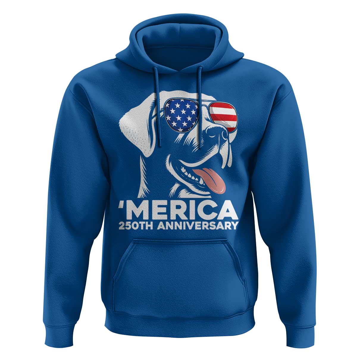 Merica Labrador Retriever Lover Hoodie 250th Anniversary Gift