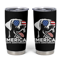 Merica Labrador Retriever Lover Tumbler Cup 250th Anniversary Gift