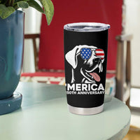 Merica Labrador Retriever Lover Tumbler Cup 250th Anniversary Gift
