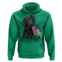 Patriotic Labrador Retriever Hoodie America 250th Anniversary Gift