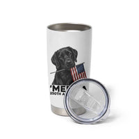 Patriotic Labrador Retriever Tumbler Cup America 250th Anniversary Gift