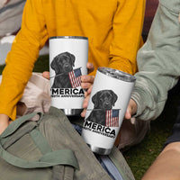 Patriotic Labrador Retriever Tumbler Cup America 250th Anniversary Gift