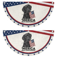 Labrador Retriever Lover Patriotic Fan Flag USA 250th Anniversary Gift