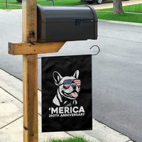 Merica French Bulldog Lover Garden Flag 250th Anniversary Gift