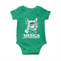 Merica French Bulldog Lover Baby Onesie 250th Anniversary Gift