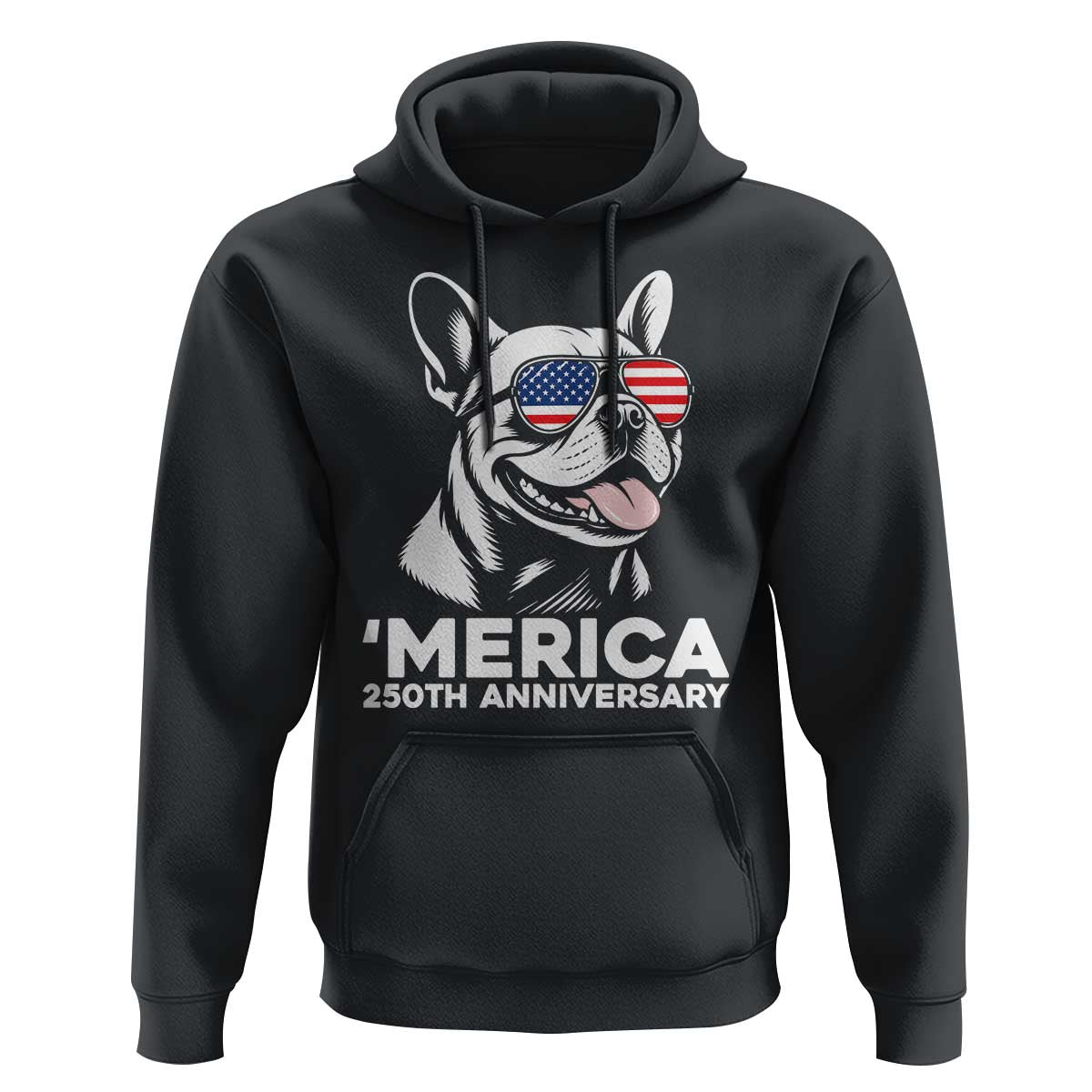 Merica French Bulldog Lover Hoodie 250th Anniversary Gift