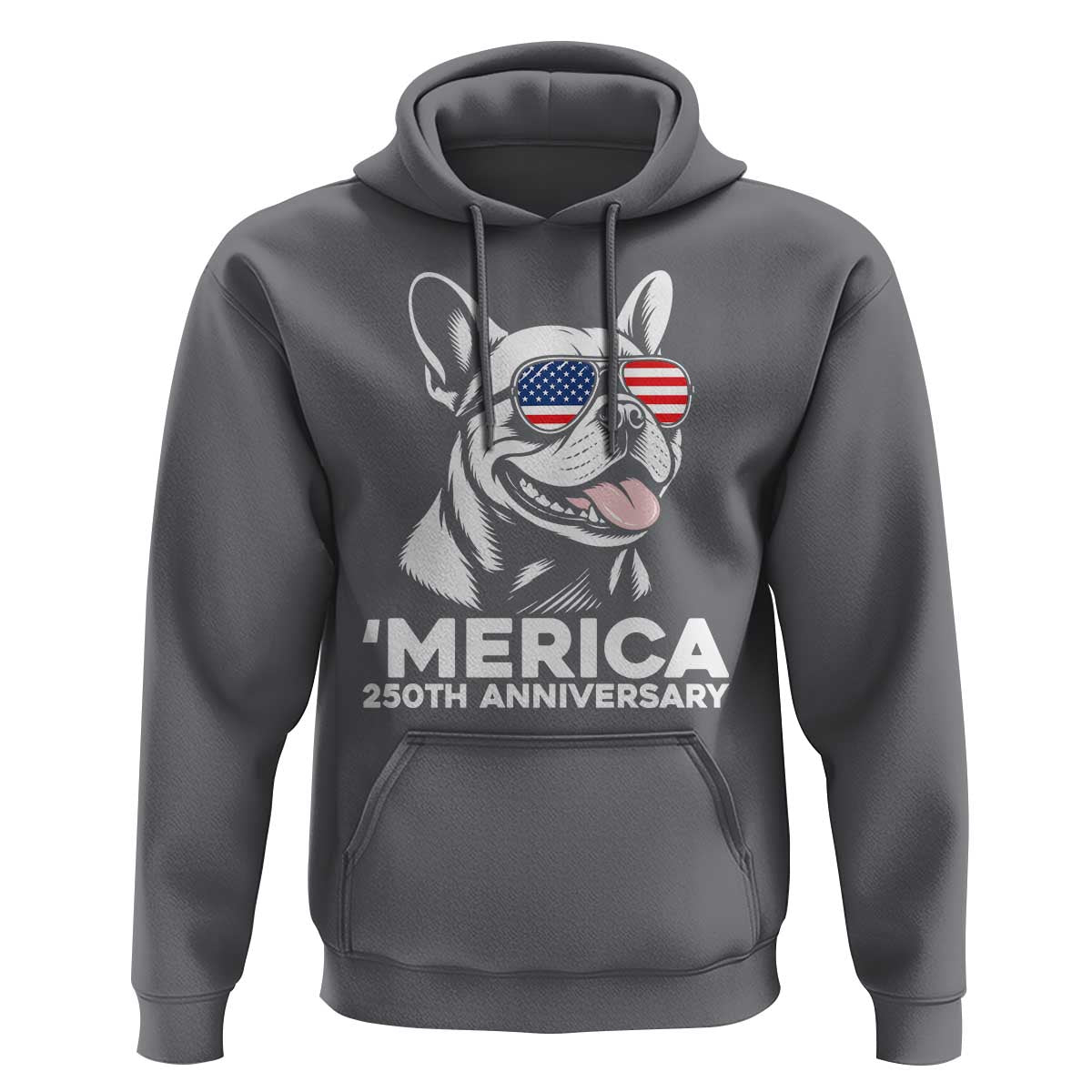 Merica French Bulldog Lover Hoodie 250th Anniversary Gift