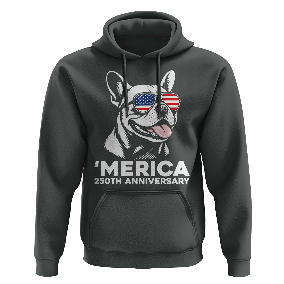 Merica French Bulldog Lover Hoodie 250th Anniversary Gift