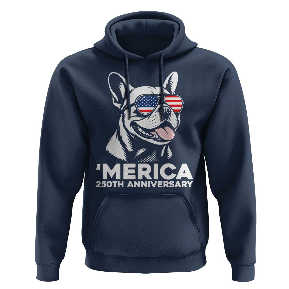 Merica French Bulldog Lover Hoodie 250th Anniversary Gift