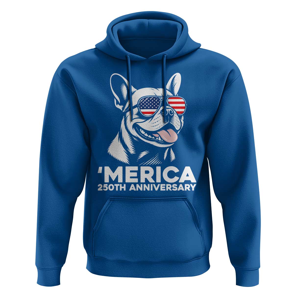 Merica French Bulldog Lover Hoodie 250th Anniversary Gift