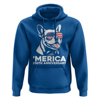 Merica French Bulldog Lover Hoodie 250th Anniversary Gift