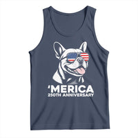 Merica French Bulldog Lover Tank Top 250th Anniversary Gift