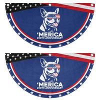 Merica French Bulldog Lover Patriotic Fan Flag 250th Anniversary Gift