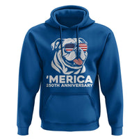 Merica English Bulldog Lover Hoodie 250th Anniversary Gift