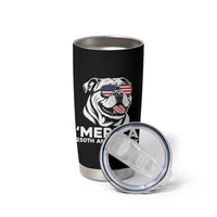 Merica English Bulldog Lover Tumbler Cup 250th Anniversary Gift