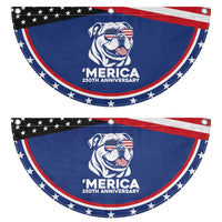 Merica English Bulldog Lover Patriotic Fan Flag 250th Anniversary Gift