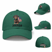 Merica Dachshund Lover Baseball Cap 250th Anniversary Gift