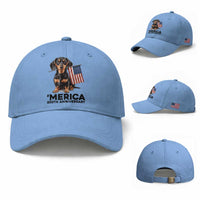 Merica Dachshund Lover Baseball Cap 250th Anniversary Gift