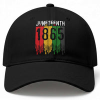 Juneteenth Freedom Pride Baseball Cap African American Heritage Graphic