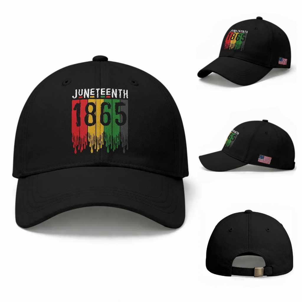 Juneteenth Freedom Pride Baseball Cap African American Heritage Graphic
