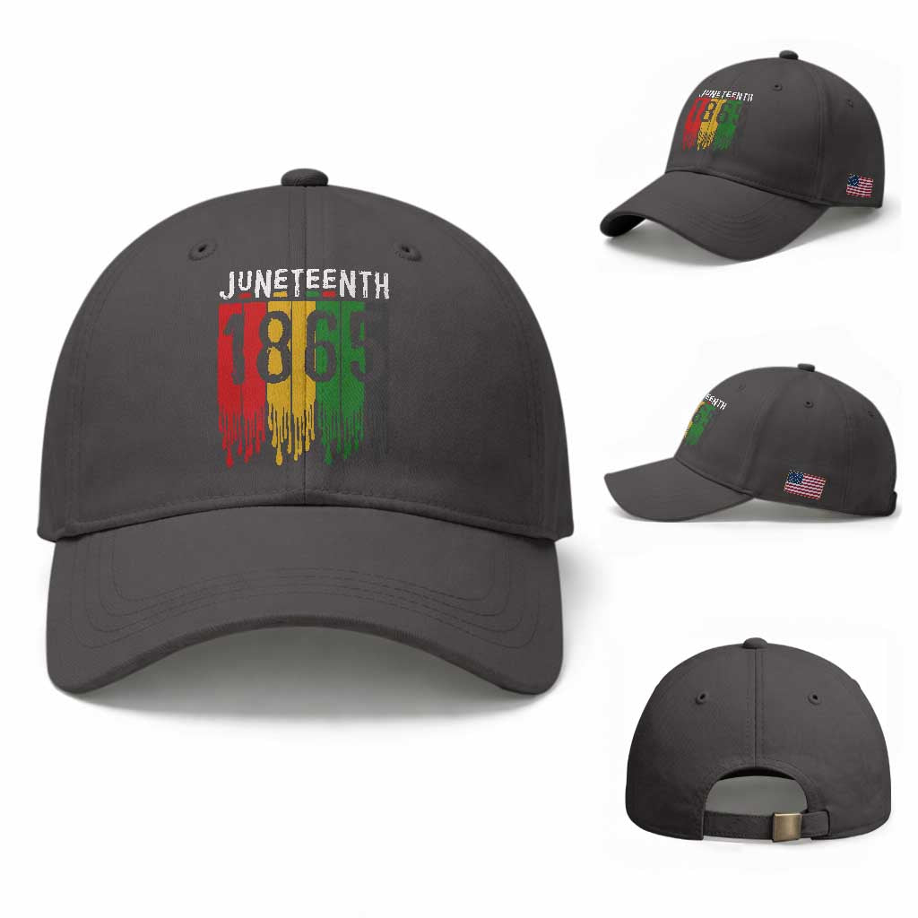 Juneteenth Freedom Pride Baseball Cap African American Heritage Graphic