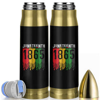 Juneteenth Freedom Pride Bullet Tumbler African American Heritage Graphic