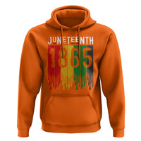 Juneteenth Freedom Pride Hoodie African American Heritage Graphic