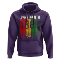 Juneteenth Freedom Pride Hoodie African American Heritage Graphic