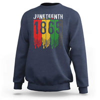 Juneteenth Freedom Pride Sweatshirt African American Heritage Graphic