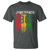 Juneteenth Freedom Pride T Shirt African American Heritage Graphic