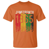 Juneteenth Freedom Pride T Shirt African American Heritage Graphic